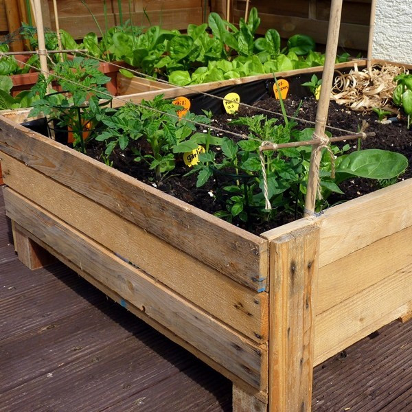 Best ideas about Vegetable Planter Box DIY
. Save or Pin Container Gardening DIY Planter box from pallets Foxy Folksy Now.
