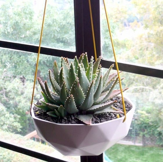 Best ideas about Vera Deck Planters
. Save or Pin hanging planter geometric Now.