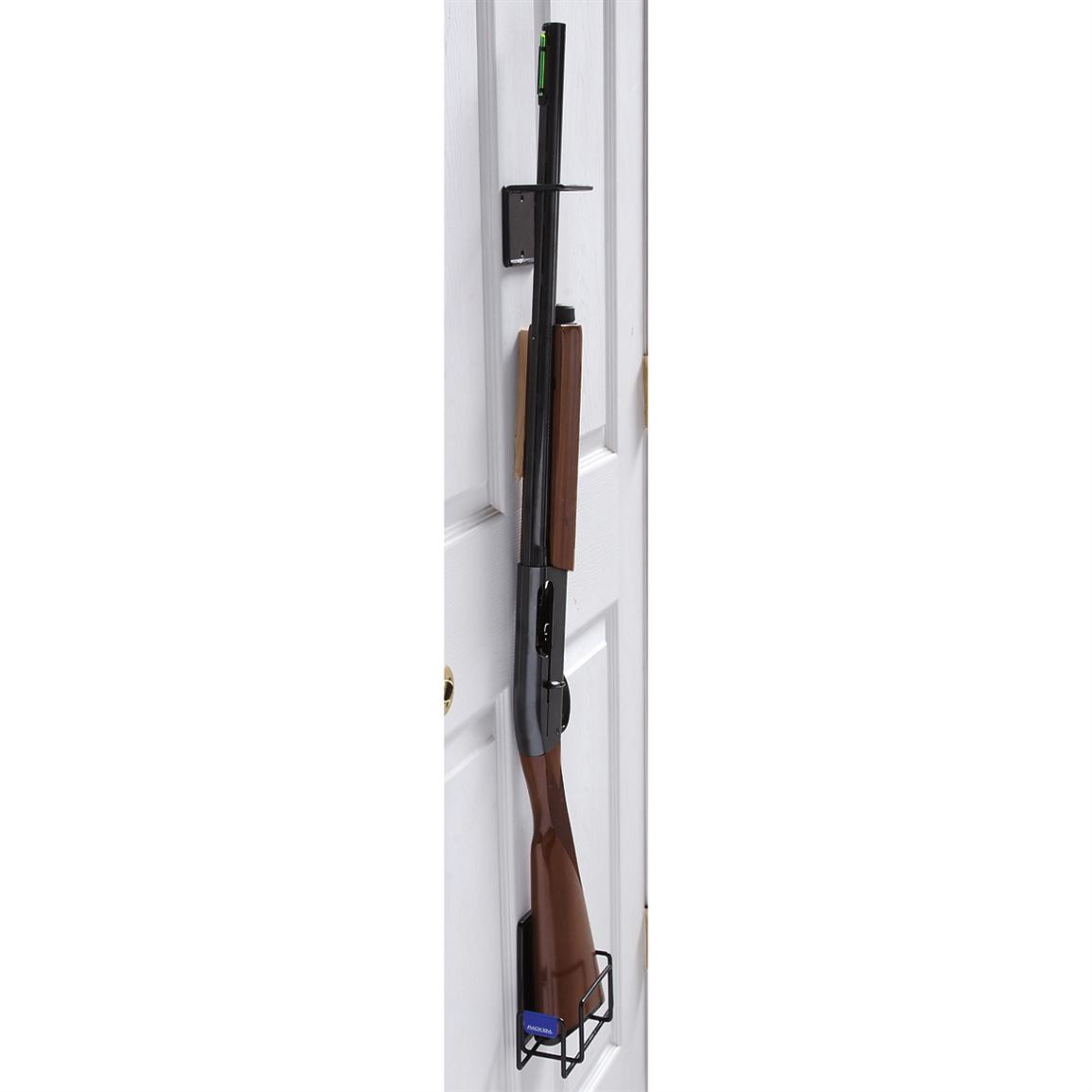 Best ideas about Vertical Wall Mount Gun Rack
. Save or Pin 2 Pc Long Gun Wall Mount Black Gun Cabinets Now.