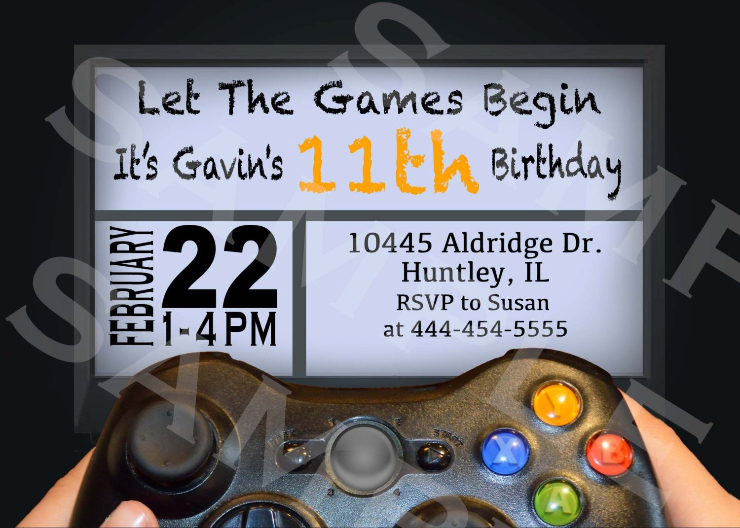 Best ideas about Video Game Birthday Invitations
. Save or Pin VIDEO GAME Birthday Party Invitation Gamer Theme Invitation Now.