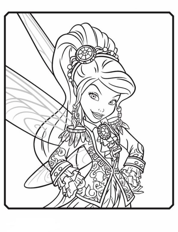 Vidia Coloring Pages For Girls
 Kids n fun