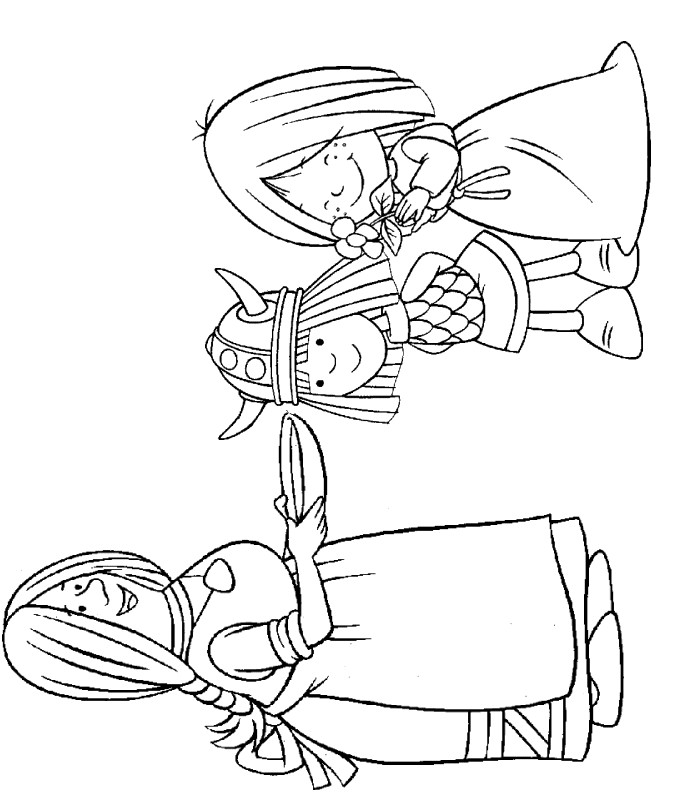 Viking Coloring Pages
 Norse Free Colouring Pages