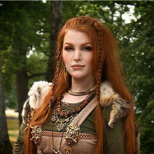 Viking Hairstyle Female
 tathariel Nordic Pinterest