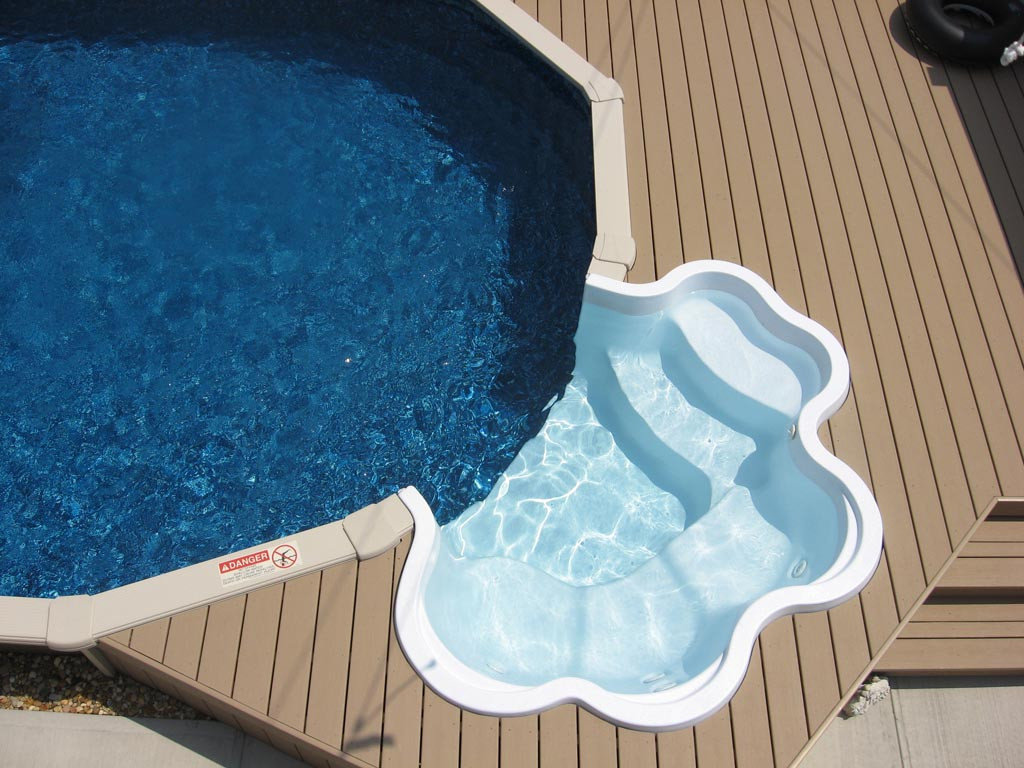 Best ideas about Walk In Steps For Above Ground Pool
. Save or Pin Ideas and Benefits of a Semi Inground Pool Now.