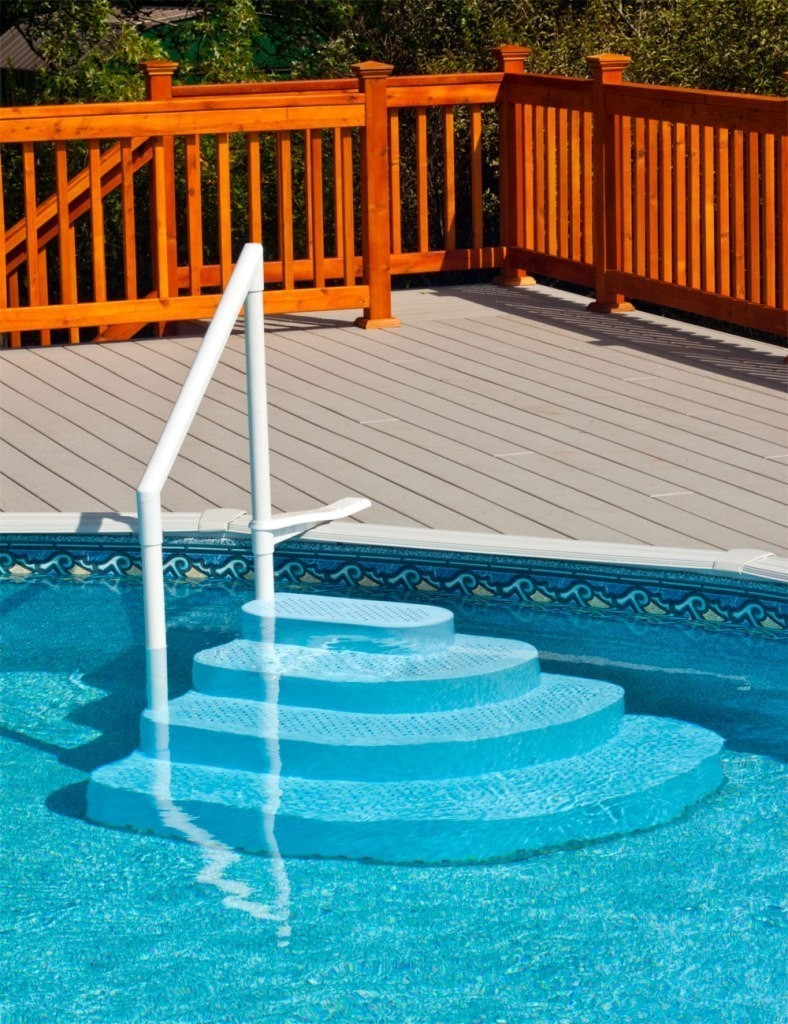 Best ideas about Walk In Steps For Above Ground Pool
. Save or Pin The Best Walk In Steps for Ground Pool Justhomeit Now.