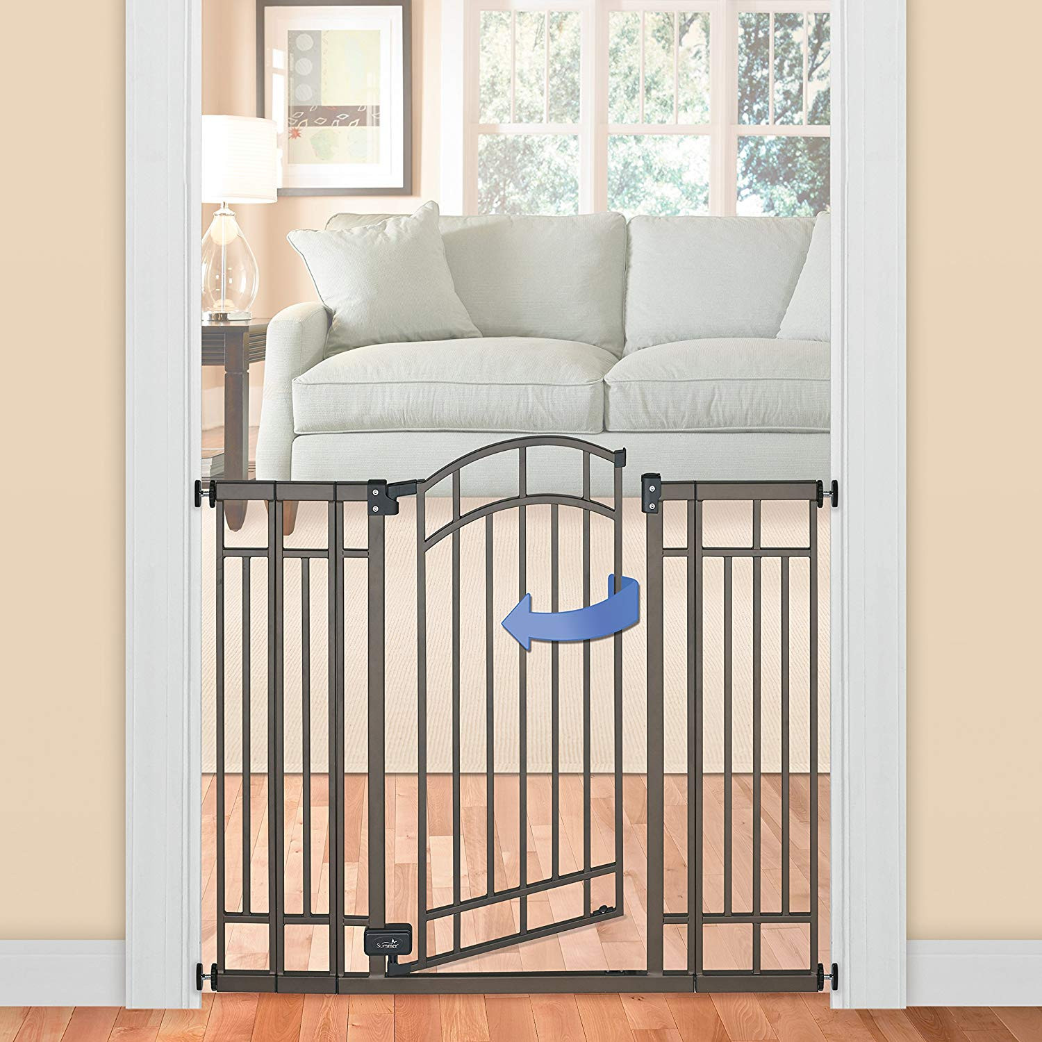 Best ideas about Walk Through Baby Gate
. Save or Pin Check Summer Infant Decorative Extra Tall Walk Thru Gate Now.