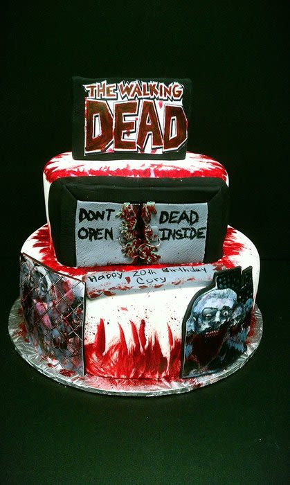 Best ideas about Walking Dead Birthday Cake . Save or Pin Walking Dead Cake Cake by Mariela CakesDecor Now.