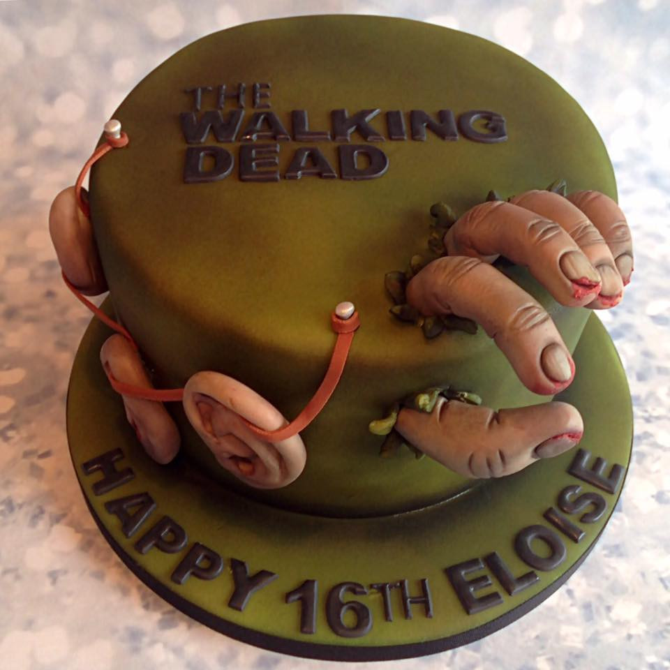 Best ideas about Walking Dead Birthday Cake . Save or Pin Walking Dead cake Now.