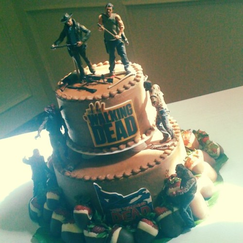 Best ideas about Walking Dead Birthday Cake . Save or Pin What Would Wade Wilson Do walkingdead cake Taken with Now.