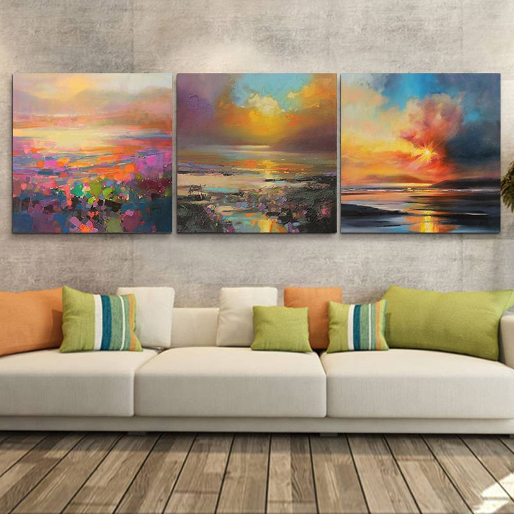 Best ideas about Wall Art Canvas
. Save or Pin 2018 Latest 3 Piece Abstract Wall Art Now.