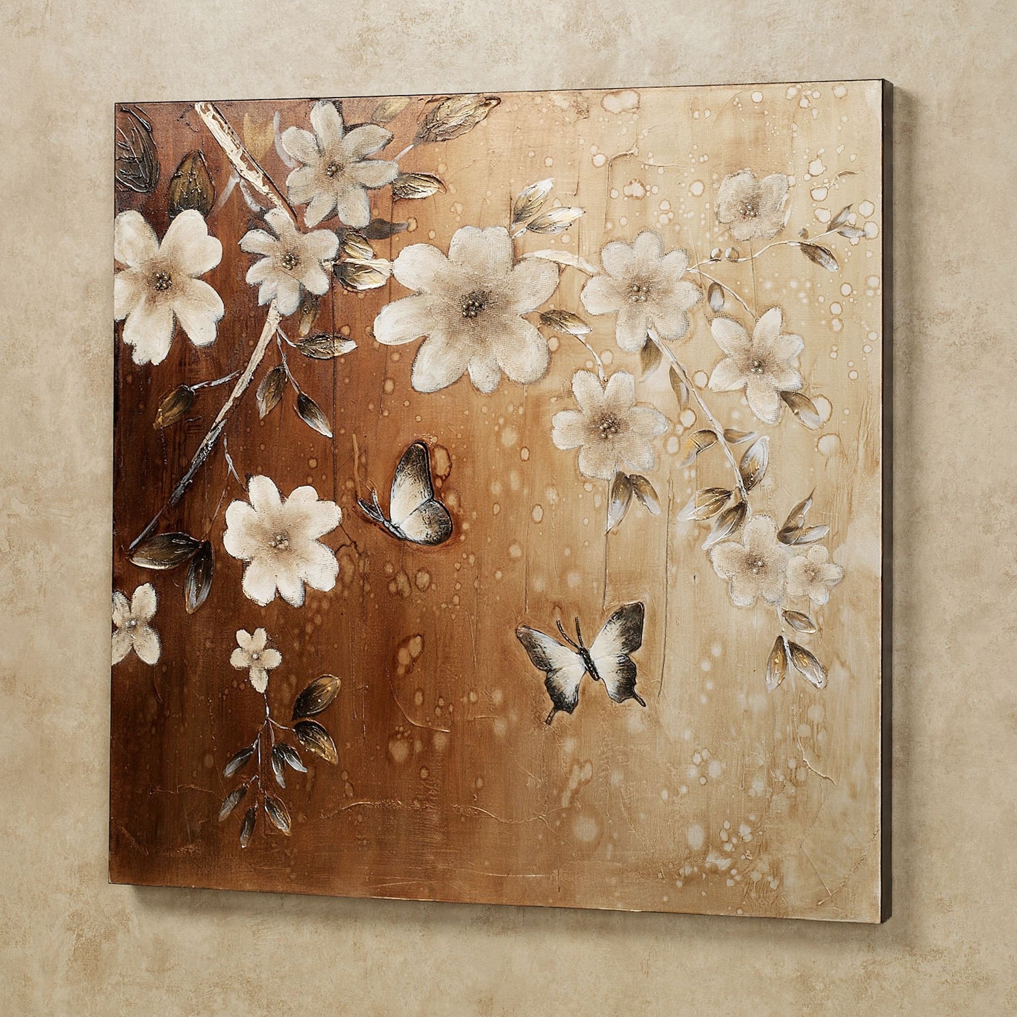 Best ideas about Wall Art Canvas
. Save or Pin Midday Sun Butterfly Floral Canvas Wall Art Now.