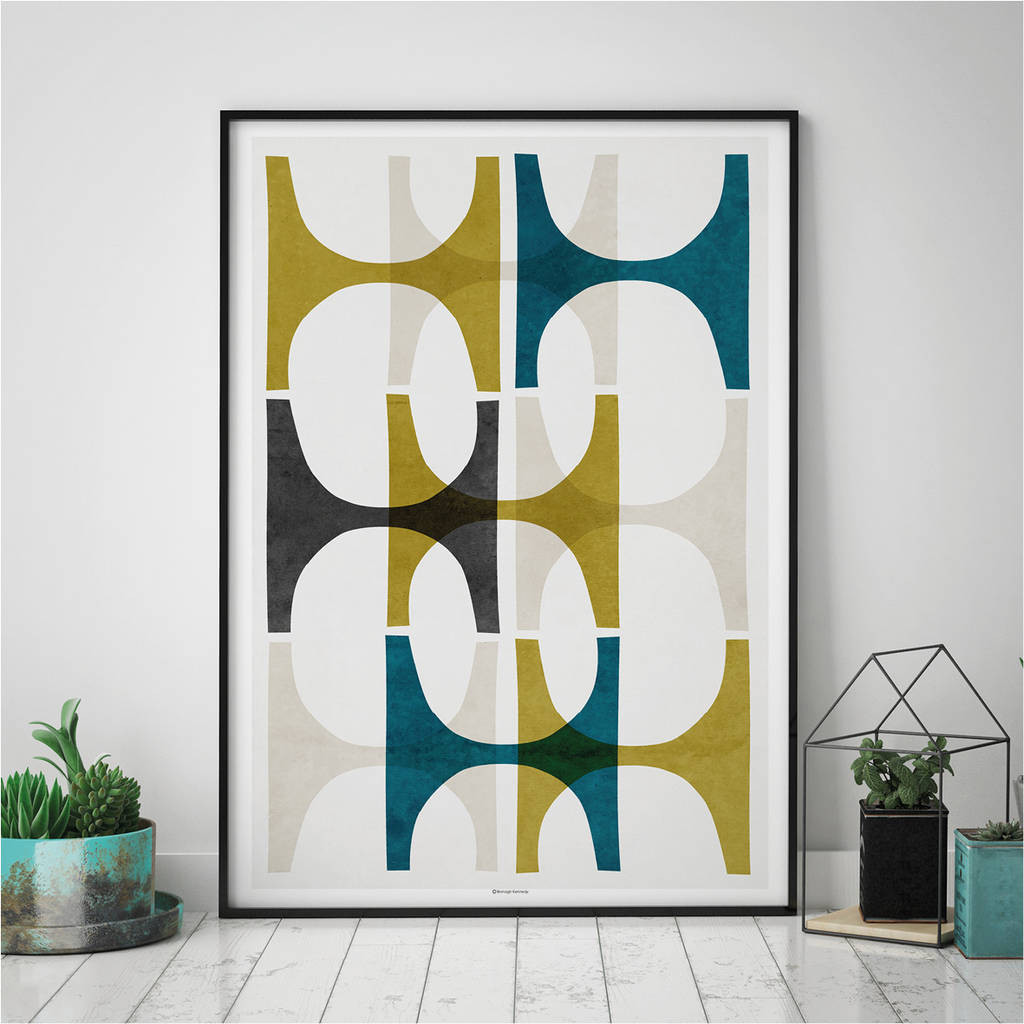 Best ideas about Wall Art Prints
. Save or Pin abstract geometric wall art print by bronagh kennedy art Now.