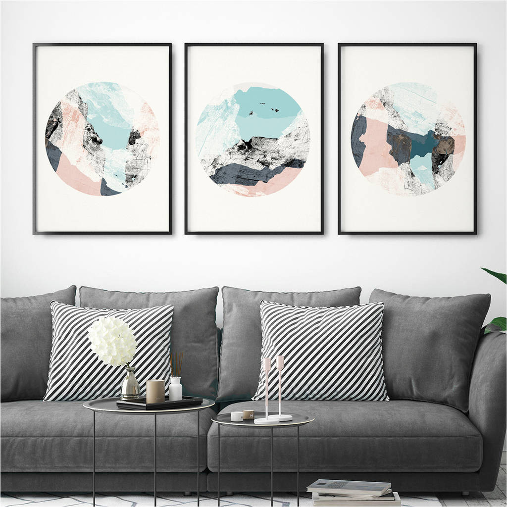 Best ideas about Wall Art Prints
. Save or Pin set of three abstract wall art prints by bronagh kennedy Now.