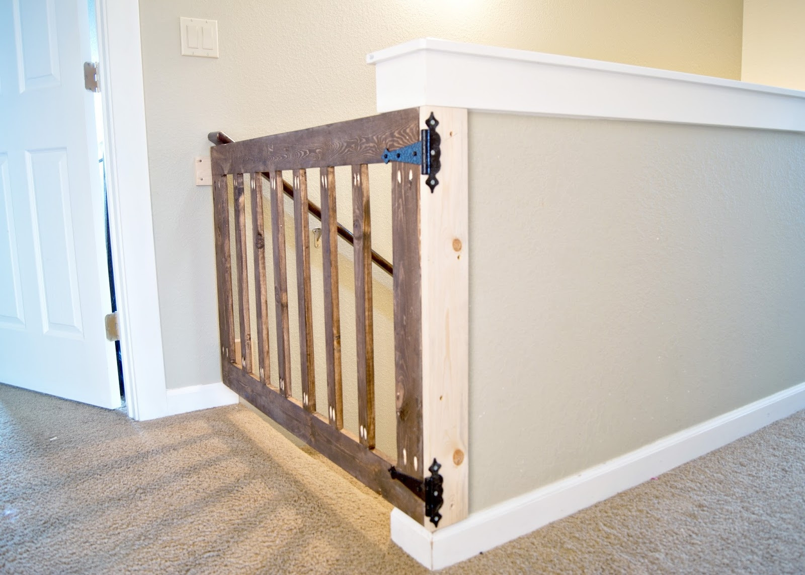 Best ideas about Wall Mounted Baby Gate
. Save or Pin Wall Mounted Baby Gate For Top Stairs Now.