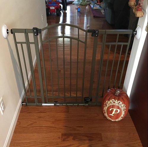 Best ideas about Wall Mounted Baby Gate
. Save or Pin Baby Gates Wall Pads 4 Pack Guard Safety Indoor Gate Now.