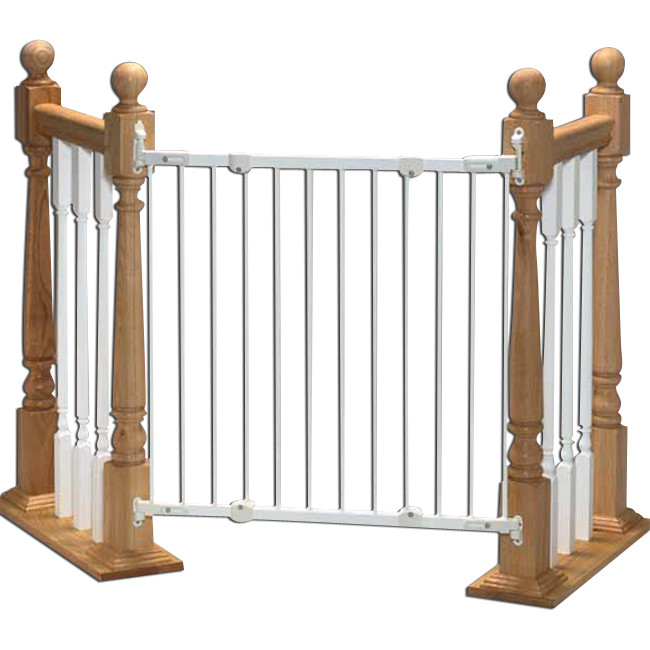 Best ideas about Wall Mounted Baby Gate
. Save or Pin KidCo KidCo Safeway White Wall Mount Stair Top Gate Angle Now.