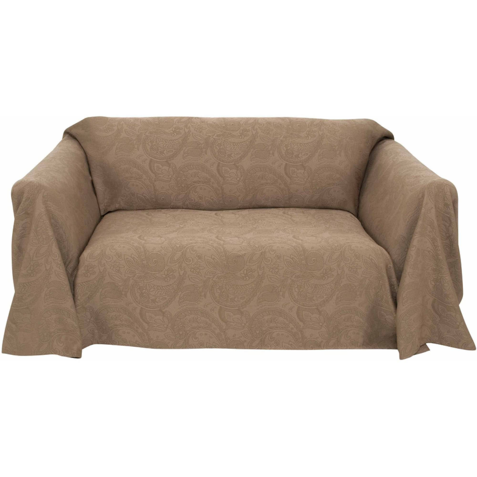 Best ideas about Walmart Sofa Covers
. Save or Pin Mainstays 1 Piece Stretch Fabric Sofa Slipcover Walmart Now.
