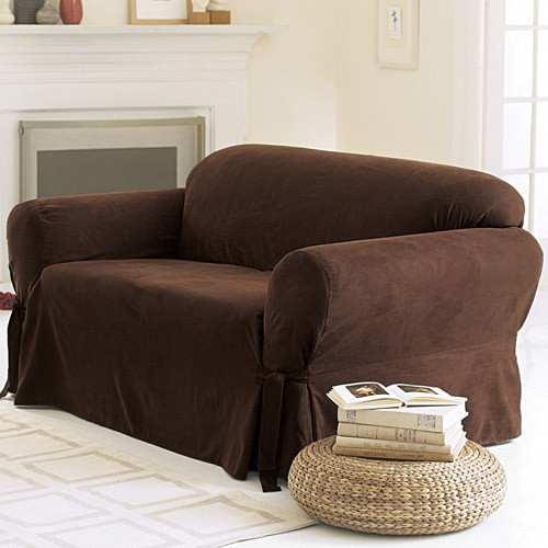 Best ideas about Walmart Sofa Covers
. Save or Pin Sure Fit Soft Suede Sofa Cover Walmart Now.