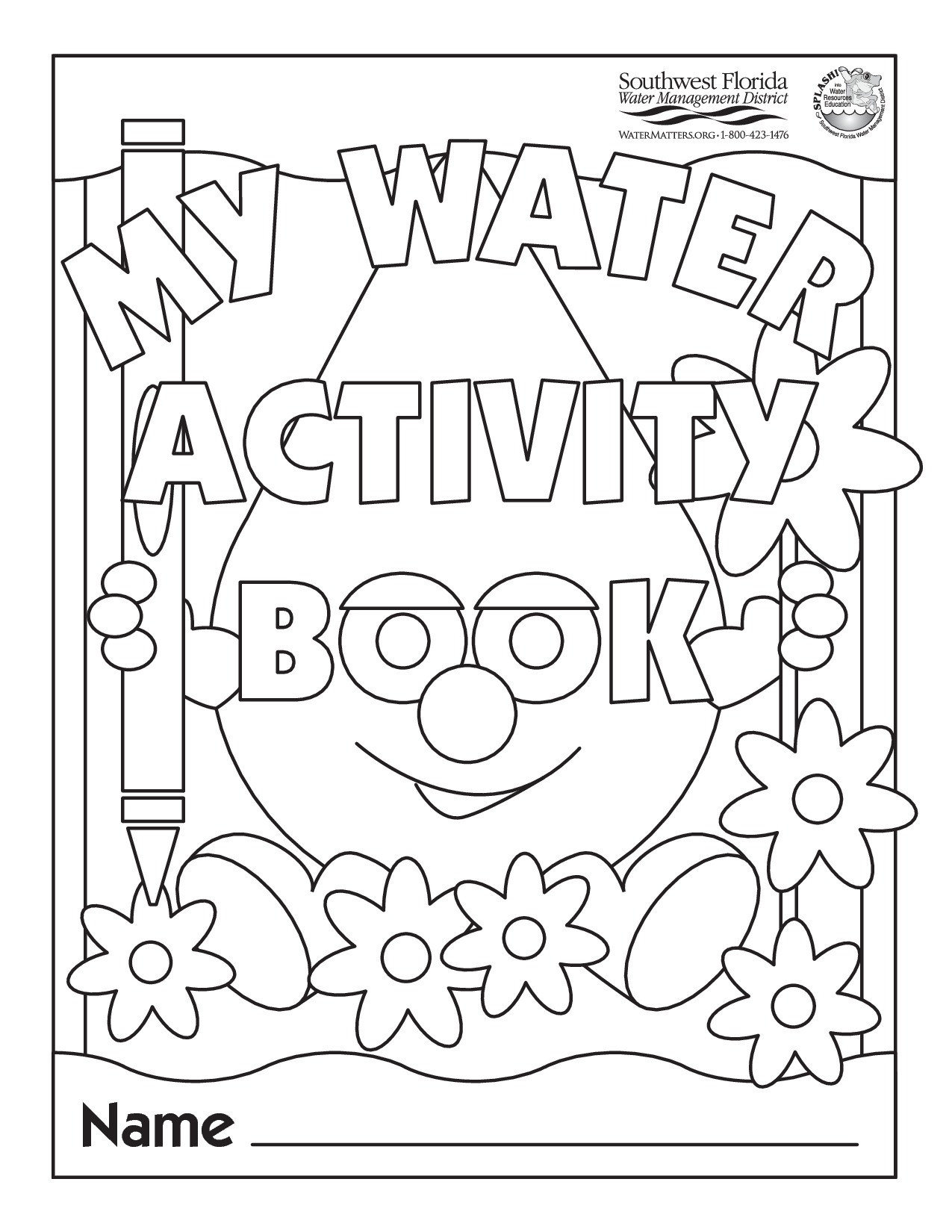 Water Coloring Book
 Water Coloring Pages Coloring Pages For Children
