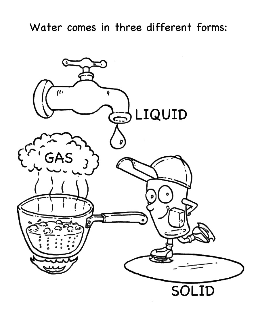 Water Coloring Books For Toddlers
 6 Best of Water Cycle Worksheet Grade 2 Water