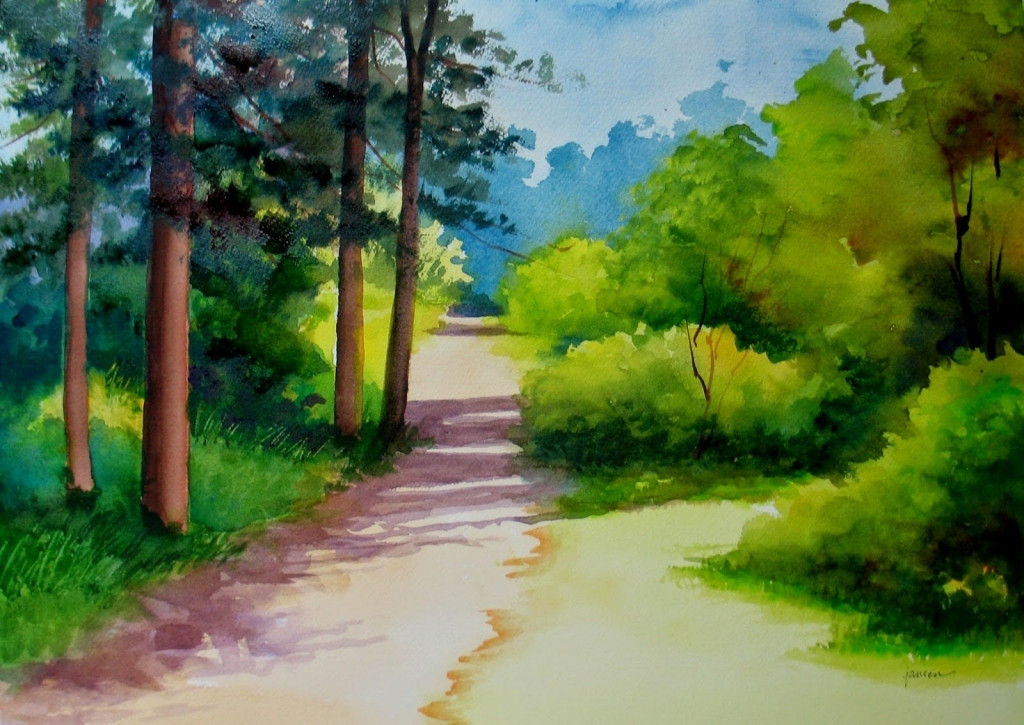 Best ideas about Watercolor Painting Landscape
. Save or Pin Watercolor Scenery Painting Drawing Pencil Now.