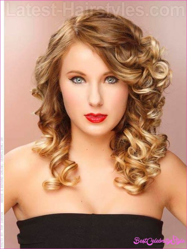 Wavey Prom Hairstyles
 Prom hairstyles for thick curly hair BestCelebrityStyle