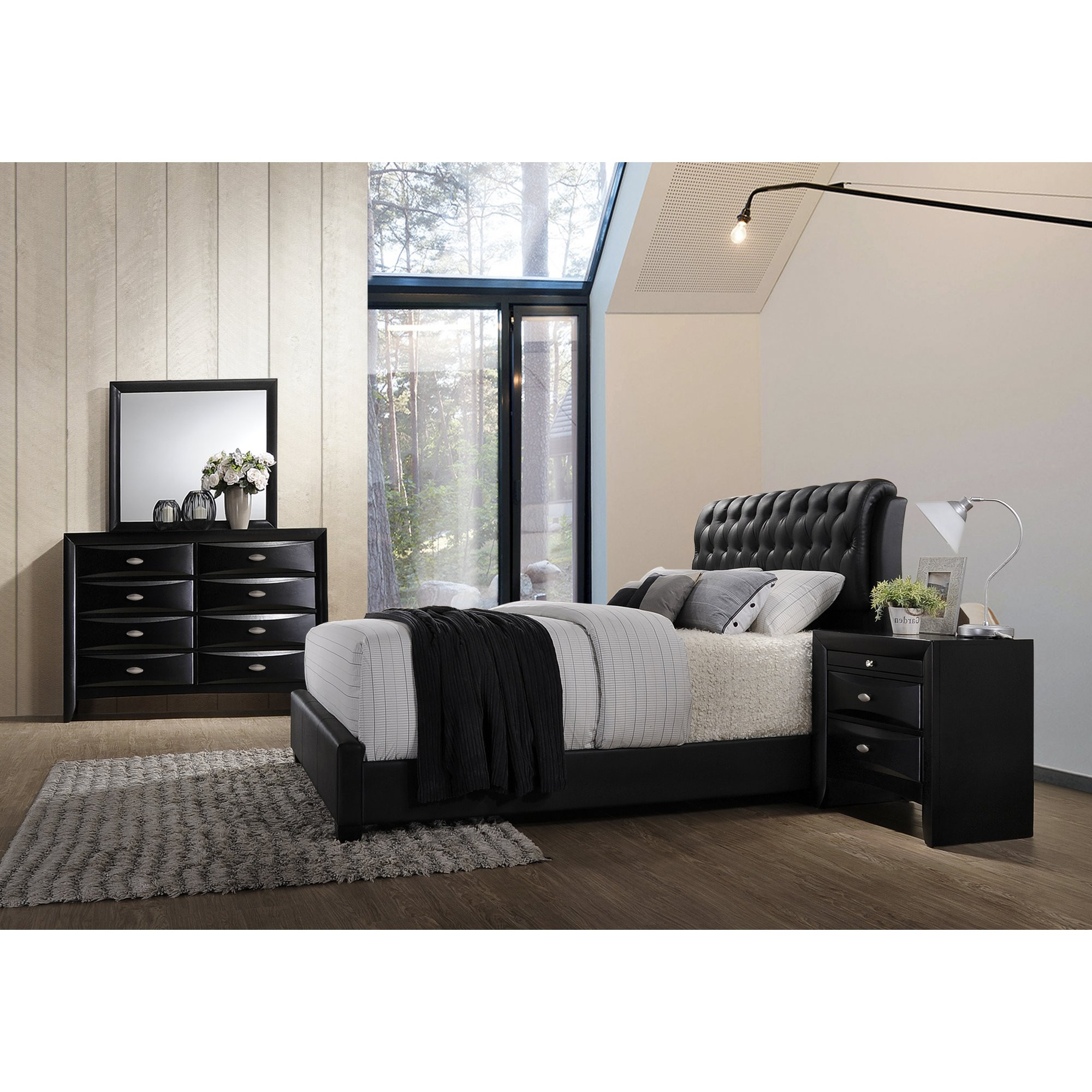 Best ideas about Wayfair Bedroom Sets  . Save or Pin Roundhill Furniture Blemerey 4 Piece Bedroom Set Now.