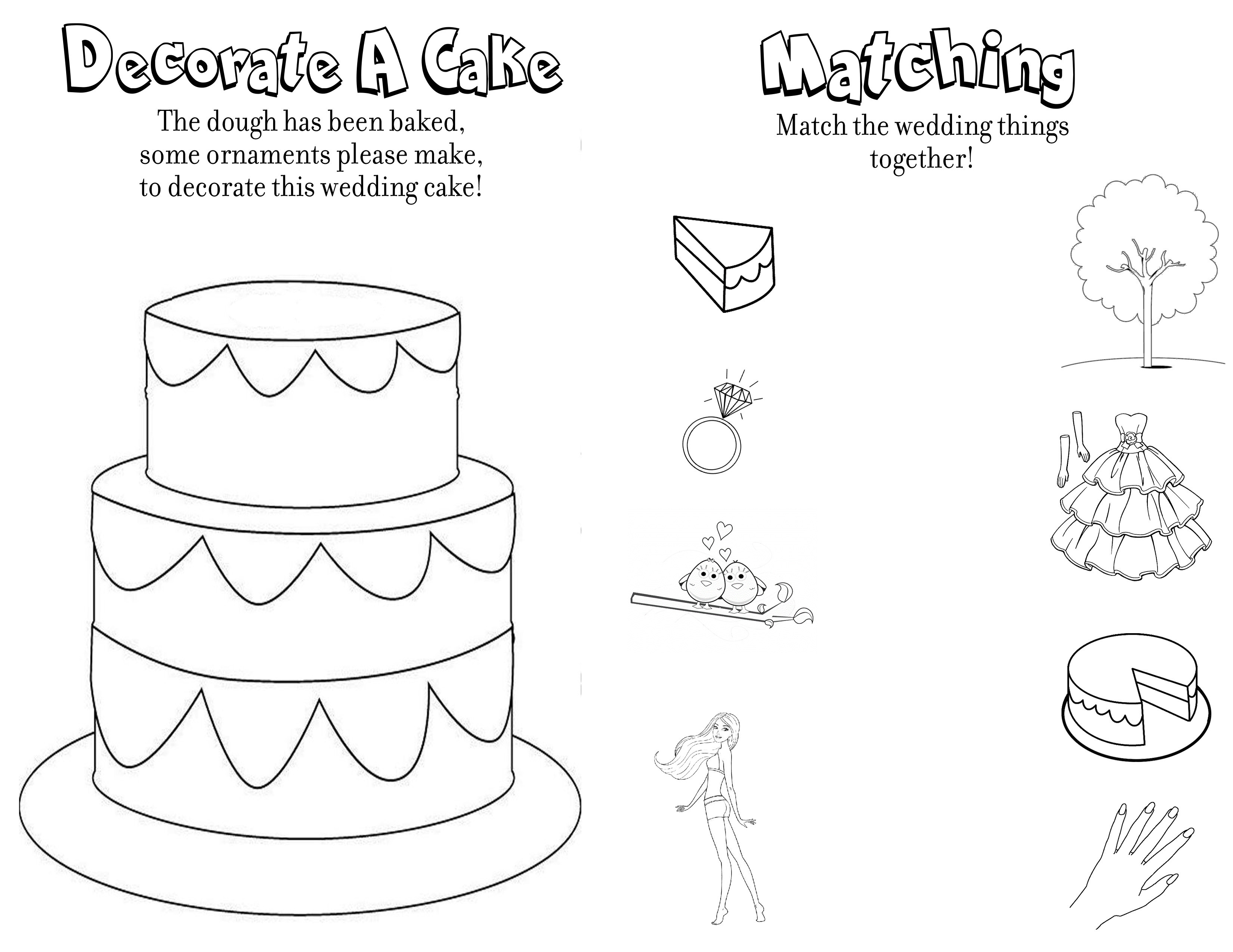 Wedding Coloring Book
 Just Married Coloring Page Color Pages Gallery Free