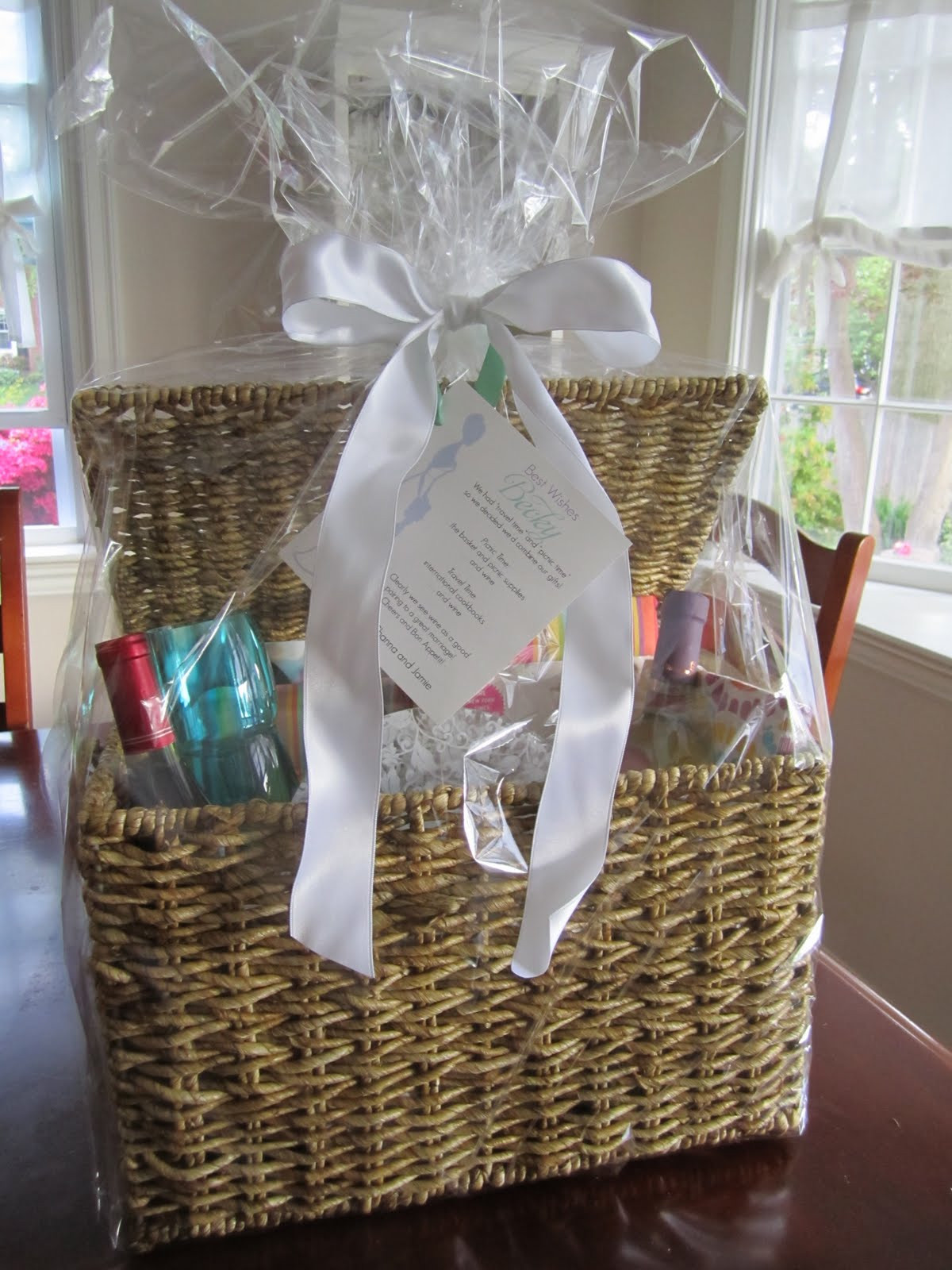 Best ideas about Wedding Gift Basket Ideas
. Save or Pin unique wedding shower t basket ideas Bridal Shower Now.