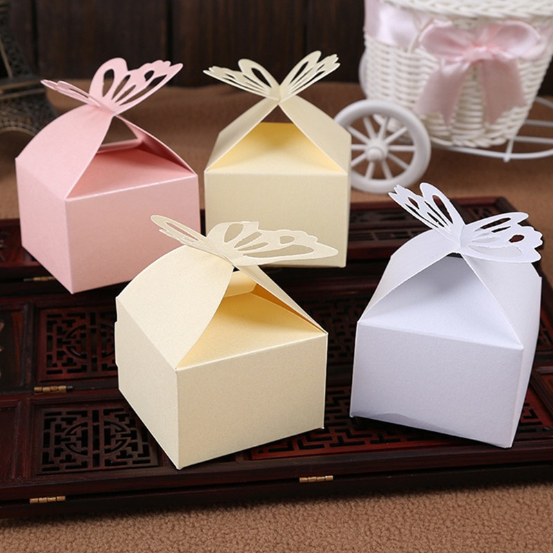 Wedding Gift Box Ideas
 Wedding Decoration 50Pcs Folding DIY Butterfly wedding