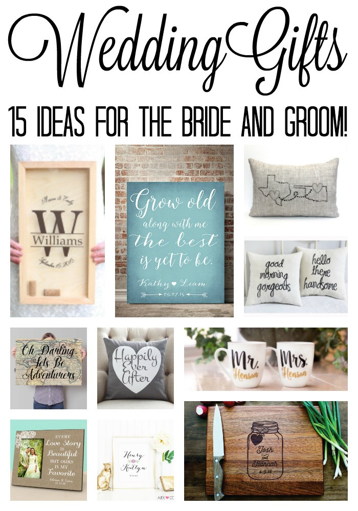 Wedding Gift Ideas For Bride And Groom
 Wedding Gift Ideas The Country Chic Cottage