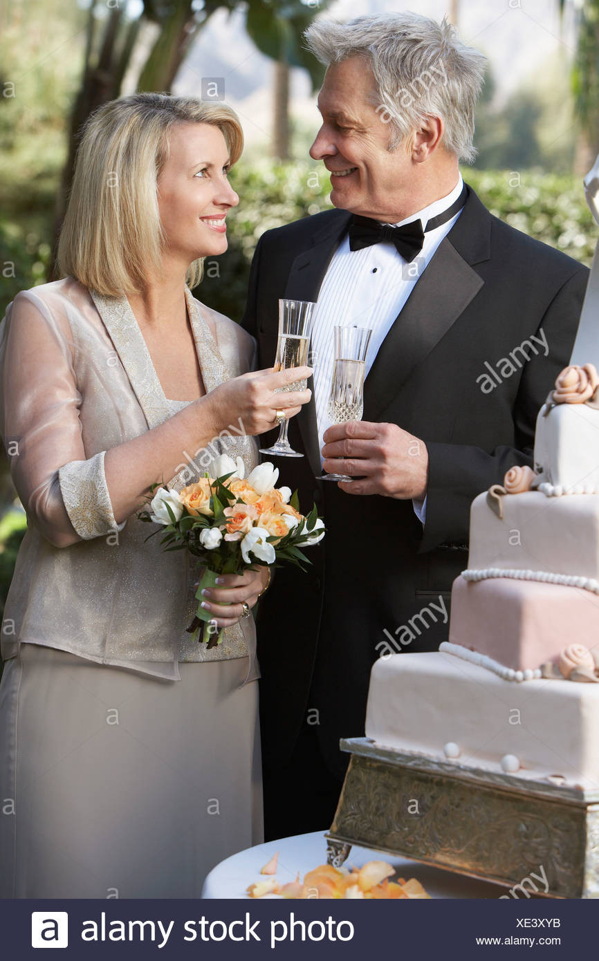 Wedding Gift Ideas For Middle Aged Couple
 Couple Middle Aged Wedding Stock s & Couple Middle