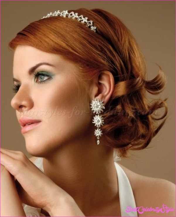 Wedding Hairstyle Medium Length
 Bridal Hairstyles Medium Length BestCelebrityStyle