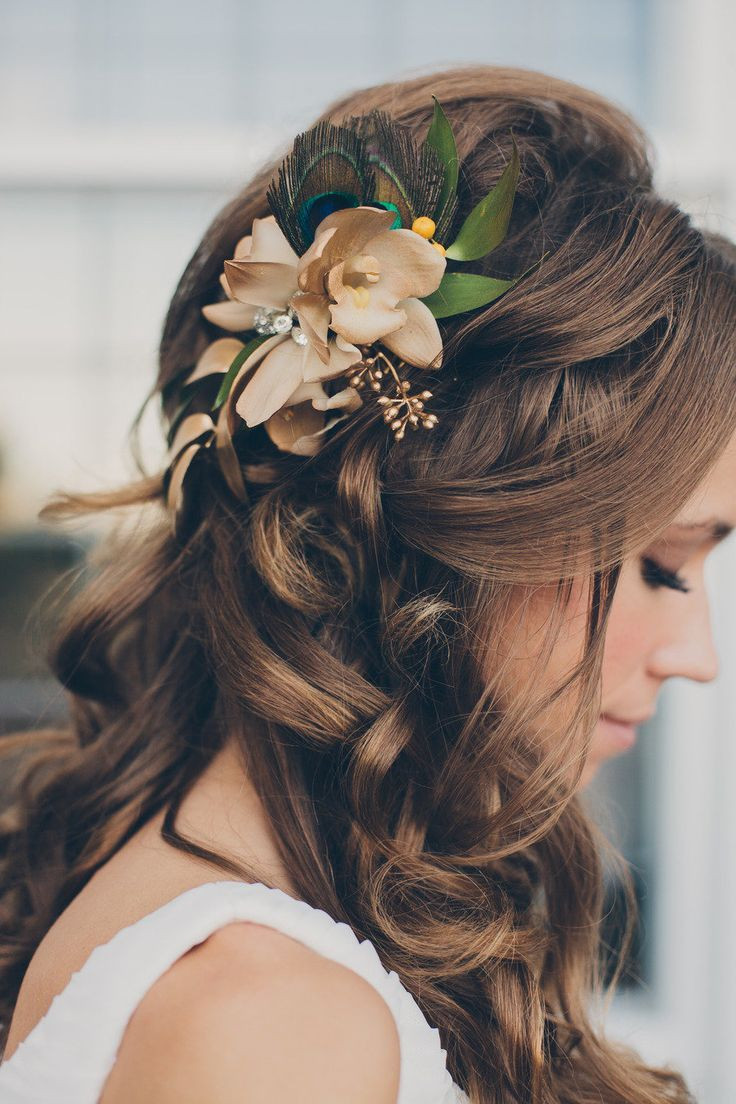 Wedding Hairstyle With Flowers
 17 Simple But Beautiful Wedding Hairstyles 2019 Pretty