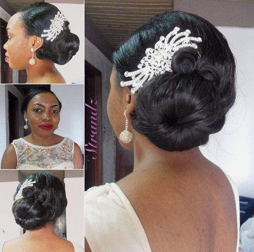 Best ideas about Wedding Hairstyles For Black Bridesmaids
. Save or Pin 5 Irresistibly wedding medium hairstyles with side bun Now.