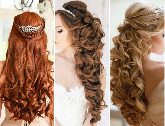 Best ideas about Wedding Hairstyles Half Up Half Down
. Save or Pin Top 4 Half Up Half Down Wedding Hairstyles Now.