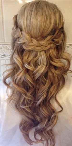 Best ideas about Wedding Hairstyles Half Up Half Down
. Save or Pin 20 Amazing Half Up Half Down Wedding Hairstyle Ideas Oh Now.