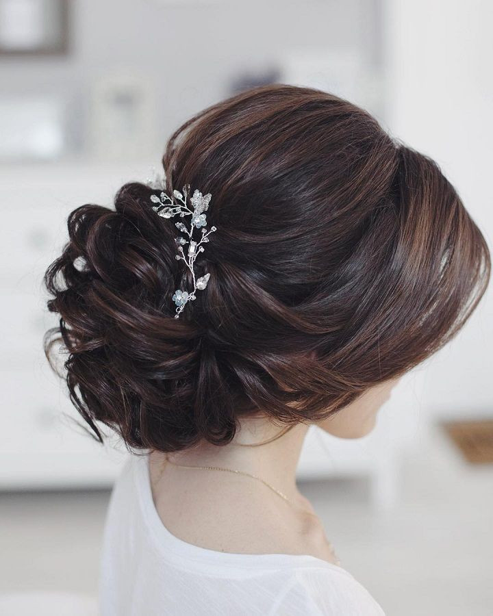 Wedding Hairstyles Pinterest
 21 Glamorous Wedding Updos for 2019 Pretty Designs