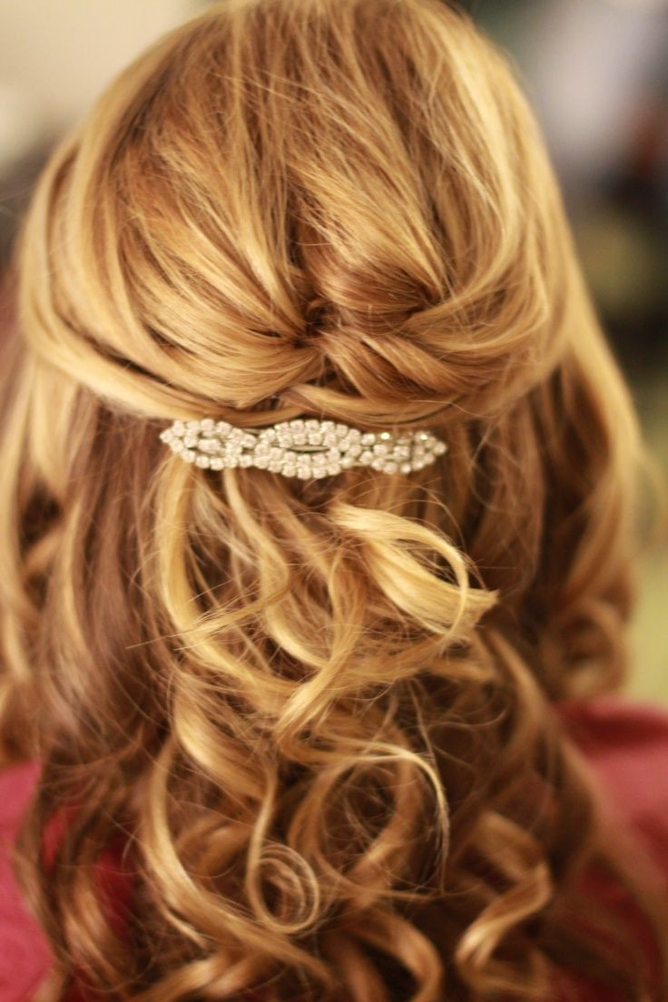 Wedding Hairstyles Pinterest
 Wedding Hairstyles For Medium Hair Half Up Half Downhalf