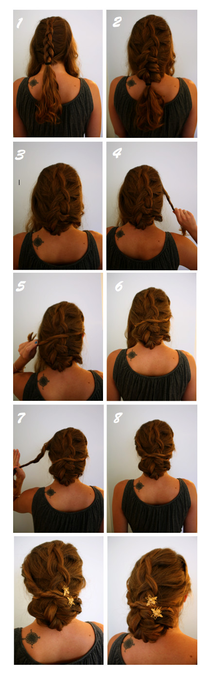 Wedding Hairstyles Tutorial
 Hairstyle For A Rustic Wedding Rustic Wedding Chic