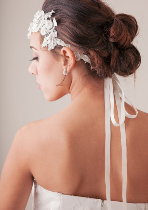 Wedding Hairstyles Tutorial
 Vintage DIY Bridal Hair Tutorial Weddingomania