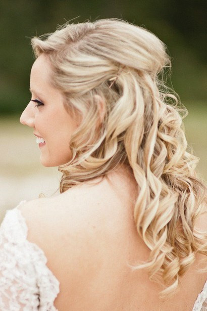 Wedding Hairstyles Up Or Down
 The Half Up Half Down Wedding Hairstyles