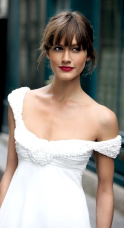 Wedding Hairstyles With Bangs
 136 Exquisite Wedding Hairstyles For Brides & Bridesmaids