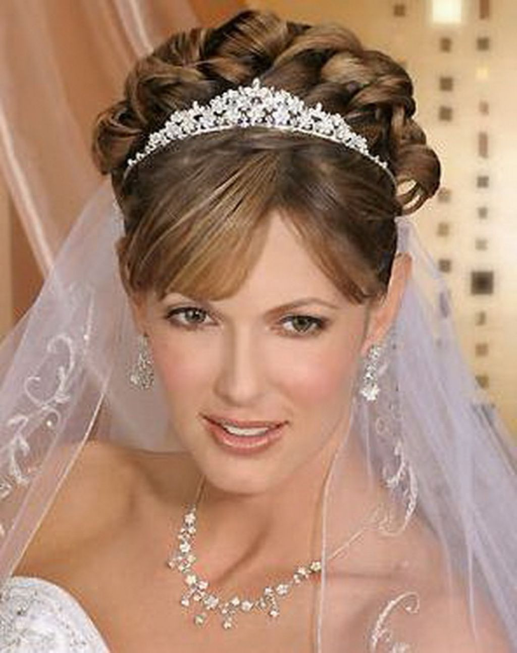 Wedding Hairstyles With Tiara
 Tiara Wedding Hairstyles Ideas for Brides HairzStyle