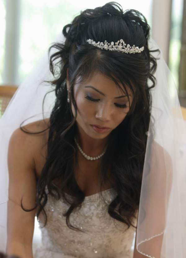 Wedding Hairstyles With Tiara
 Perfect Wedding Tiara for Different Kinds of Hairstyles
