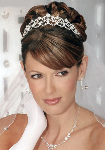 Wedding Hairstyles With Tiara
 Bridal Hairstyle With Tiara Hairstyles s