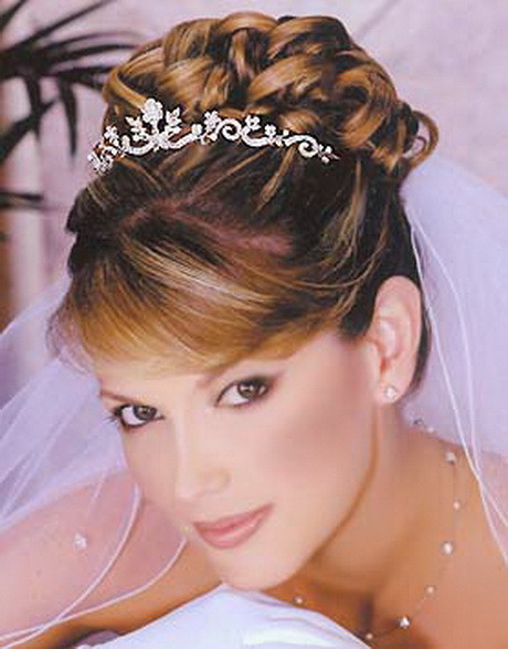 Wedding Hairstyles With Tiara
 Bridal hairstyles with veil and tiara