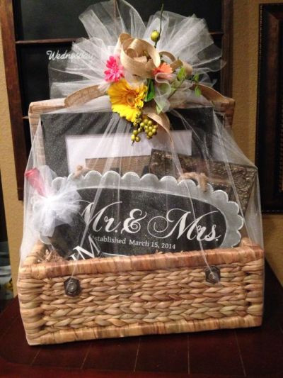 Wedding Shower Gift Baskets Ideas
 Bridal Shower Gift Ideas
