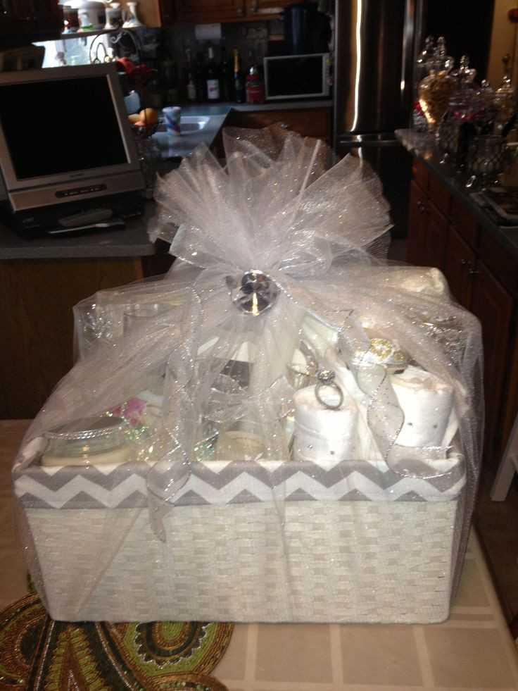 Wedding Shower Gift Baskets Ideas
 102 best images about Bridal Shower Gift Ideas on