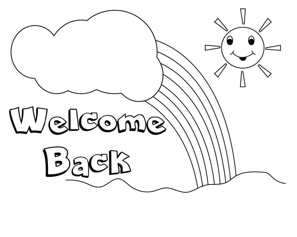 Welcome Back Coloring Pages
 Wel e Back Coloring Pages